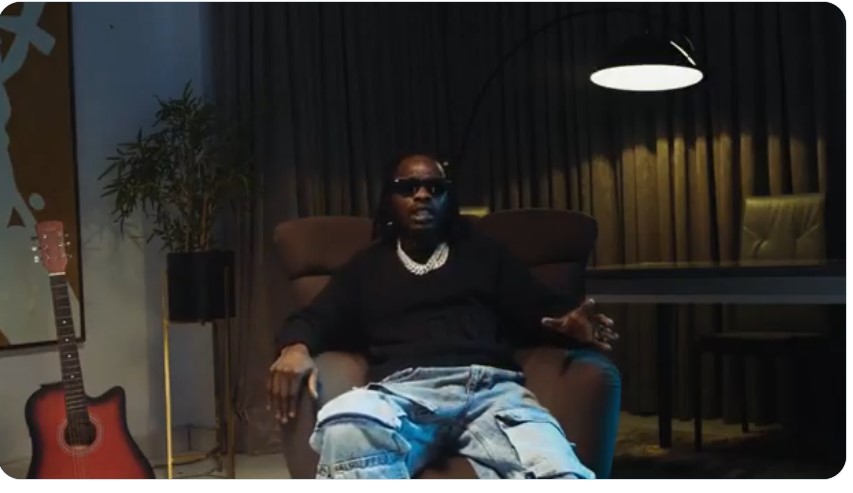 Naira-Marley made a live video about Mohbad's voice-note and the viral video where Sam-Larry was seen bullying Mohbad